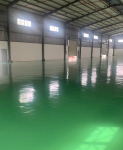 Thi Công Sơn Epoxy Hệ Lăn Rulo